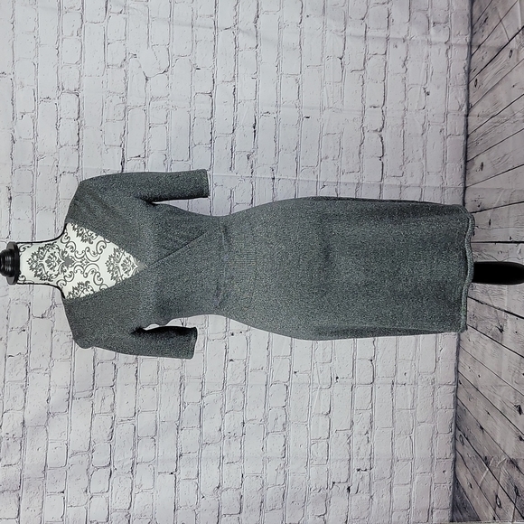 Liz Claiborne silver dress, small, like new - Picture 1 of 4
